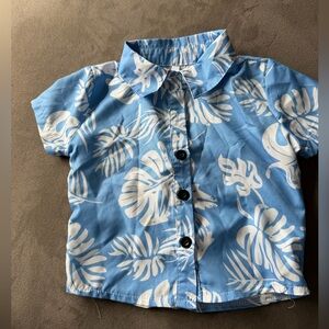 Baby Boy Tropical Print Short-Sleeve Shirt 3-6 months